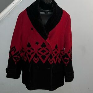Cowl Shawl Peacoat